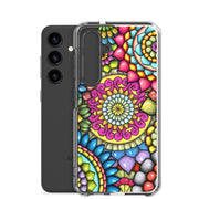 Mandala Collage 7 Clear Case for Samsung® - Martin K Designs