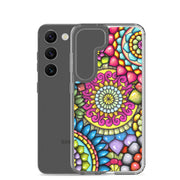 Mandala Collage 7 Clear Case for Samsung® - Martin K Designs