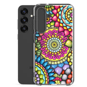 Mandala Collage 7 Clear Case for Samsung® - Martin K Designs
