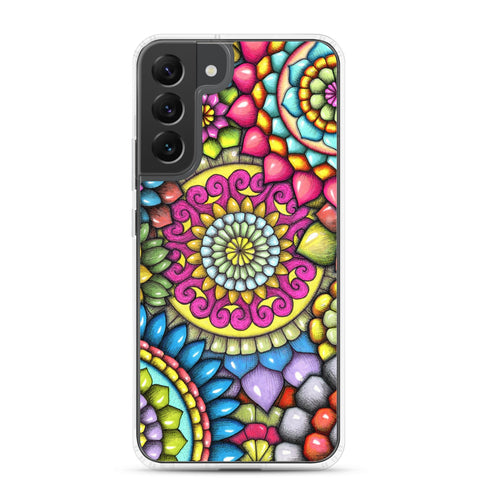 Mandala Collage 7 Clear Case for Samsung® - Martin K Designs