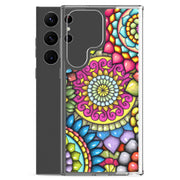 Mandala Collage 7 Clear Case for Samsung® - Martin K Designs