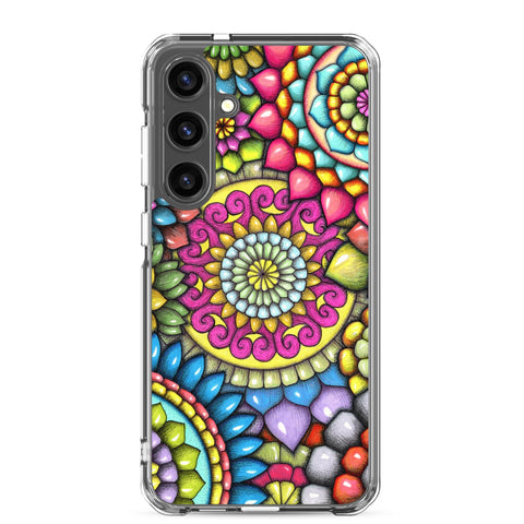 Mandala Collage 7 Clear Case for Samsung® - Martin K Designs