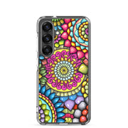 Mandala Collage 7 Clear Case for Samsung® - Martin K Designs