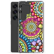 Mandala Collage 7 Clear Case for Samsung® - Martin K Designs