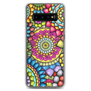 Mandala Collage 7 Clear Case for Samsung® - Martin K Designs