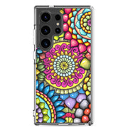 Mandala Collage 7 Clear Case for Samsung® - Martin K Designs