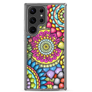 Mandala Collage 7 Clear Case for Samsung® - Martin K Designs
