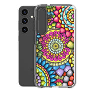 Mandala Collage 7 Clear Case for Samsung® - Martin K Designs