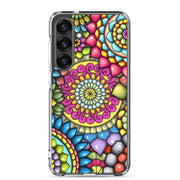 Mandala Collage 7 Clear Case for Samsung® - Martin K Designs