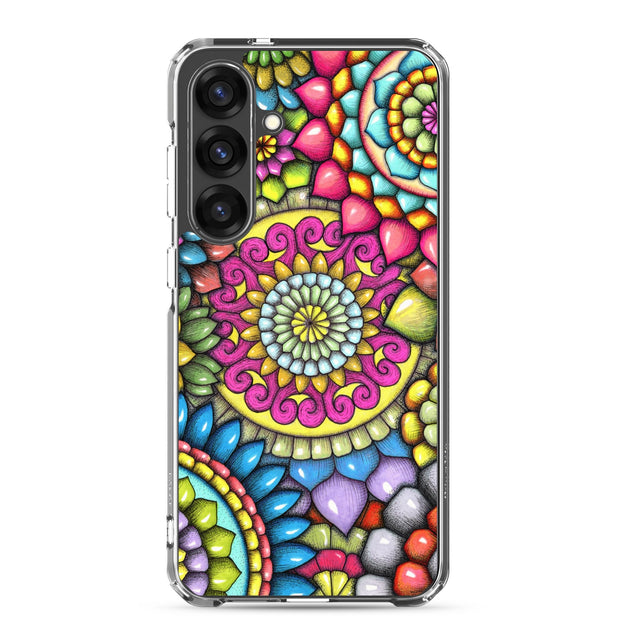 Mandala Collage 7 Clear Case for Samsung® - Martin K Designs