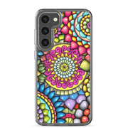 Mandala Collage 7 Clear Case for Samsung® - Martin K Designs