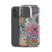 Mandala Collage I Clear Case for iPhone® - Martin K Designs