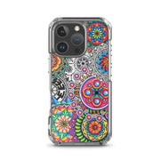 Mandala Collage I Clear Case for iPhone® - Martin K Designs