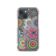 Mandala Collage I Clear Case for iPhone® - Martin K Designs