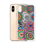 Mandala Collage I Clear Case for iPhone® - Martin K Designs
