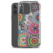 Mandala Collage I Clear Case for iPhone® - Martin K Designs