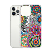 Mandala Collage I Clear Case for iPhone® - Martin K Designs