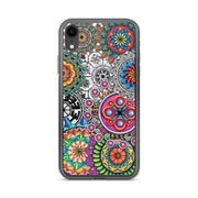Mandala Collage I Clear Case for iPhone® - Martin K Designs