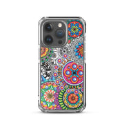 Mandala Collage I Clear Case for iPhone® - Martin K Designs