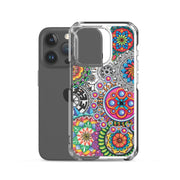 Mandala Collage I Clear Case for iPhone® - Martin K Designs