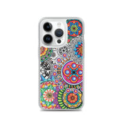 Mandala Collage I Clear Case for iPhone® - Martin K Designs