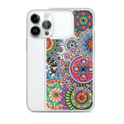 Mandala Collage I Clear Case for iPhone® - Martin K Designs