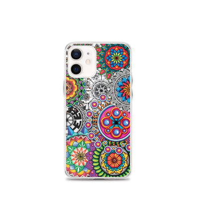 Mandala Collage I Clear Case for iPhone® - Martin K Designs