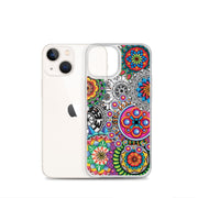 Mandala Collage I Clear Case for iPhone® - Martin K Designs