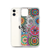 Mandala Collage I Clear Case for iPhone® - Martin K Designs