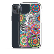 Mandala Collage I Clear Case for iPhone® - Martin K Designs