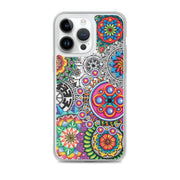 Mandala Collage I Clear Case for iPhone® - Martin K Designs