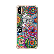 Mandala Collage I Clear Case for iPhone® - Martin K Designs
