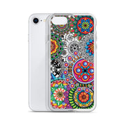 Mandala Collage I Clear Case for iPhone® - Martin K Designs