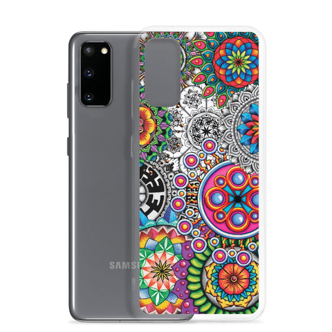 Mandala Collage I Clear Case for Samsung® - Martin K Designs