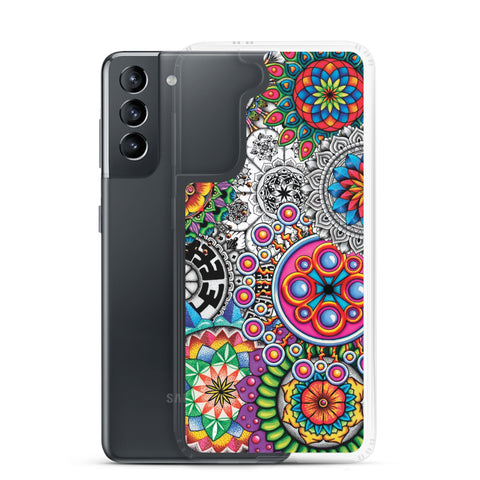 Mandala Collage I Clear Case for Samsung® - Martin K Designs
