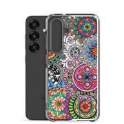 Mandala Collage I Clear Case for Samsung® - Martin K Designs