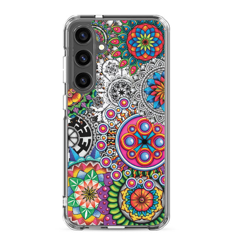 Mandala Collage I Clear Case for Samsung® - Martin K Designs