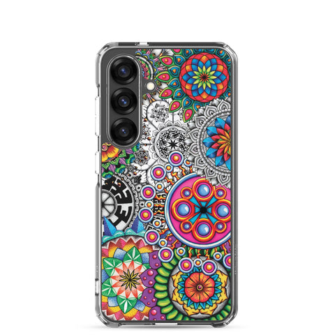 Mandala Collage I Clear Case for Samsung® - Martin K Designs