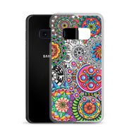 Mandala Collage I Clear Case for Samsung® - Martin K Designs