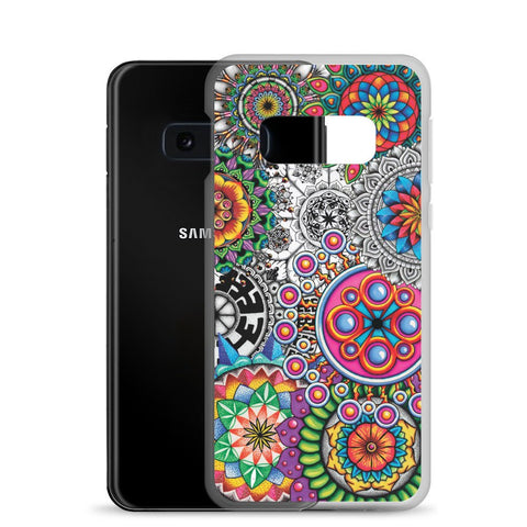 Mandala Collage I Clear Case for Samsung® - Martin K Designs