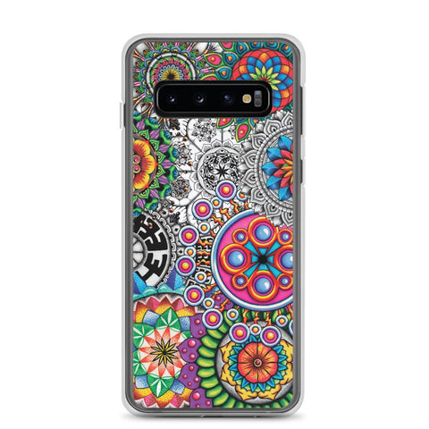 Mandala Collage I Clear Case for Samsung® - Martin K Designs