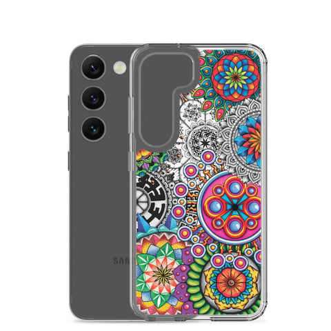 Mandala Collage I Clear Case for Samsung® - Martin K Designs