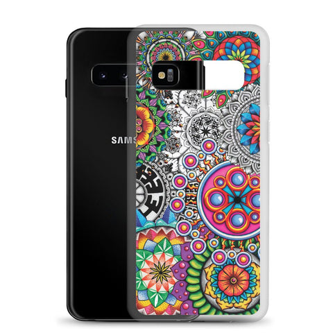 Mandala Collage I Clear Case for Samsung® - Martin K Designs