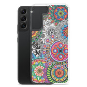 Mandala Collage I Clear Case for Samsung® - Martin K Designs