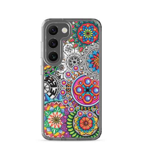 Mandala Collage I Clear Case for Samsung® - Martin K Designs