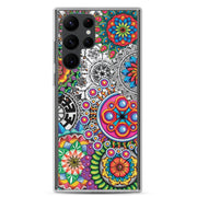 Mandala Collage I Clear Case for Samsung® - Martin K Designs
