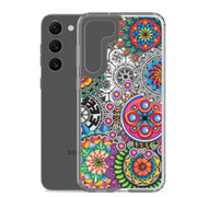 Mandala Collage I Clear Case for Samsung® - Martin K Designs