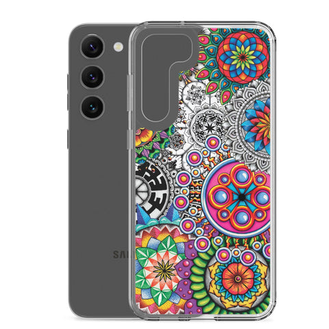 Mandala Collage I Clear Case for Samsung® - Martin K Designs