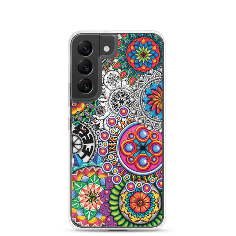Mandala Collage I Clear Case for Samsung® - Martin K Designs
