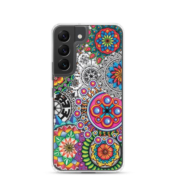 Mandala Collage I Clear Case for Samsung® - Martin K Designs